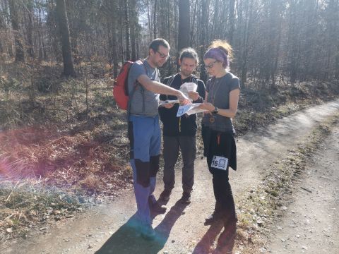 18. Zawody na Orientację Powitanie wiosny s193 - PTTK Strzelin